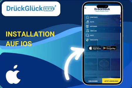 DrückGlück App für Android, iOS & mobile Webseite .